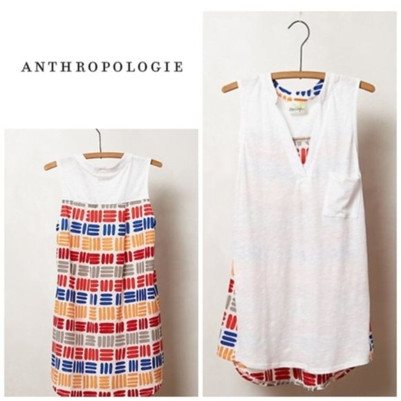 Anthropologie Tops - 4 ANTHRO TOPS BUNDLE LOT, Anthropologie Crocheted, Polka Dot, Striped Tops XS